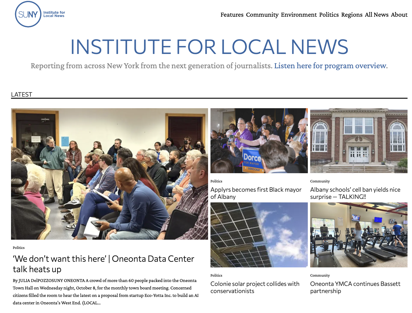 Across New York, six SUNY journalism programs grow